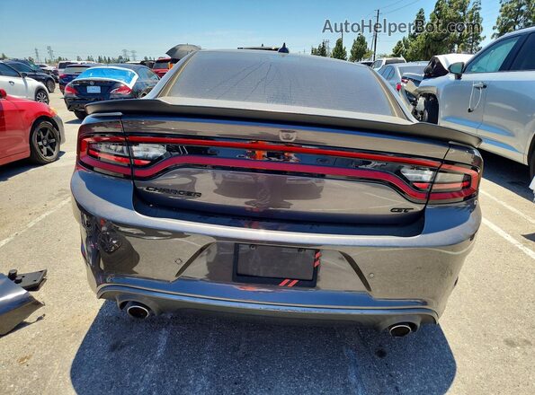 2C3CDXHG9PH555731 2023 DODGE CHARGER Gray Widok z tyłu