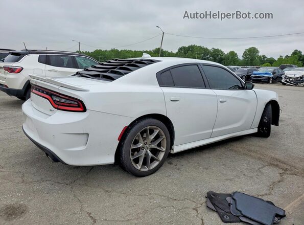 2C3CDXHG9PH560024 2023 DODGE CHARGER Белый Задняя правая четверть