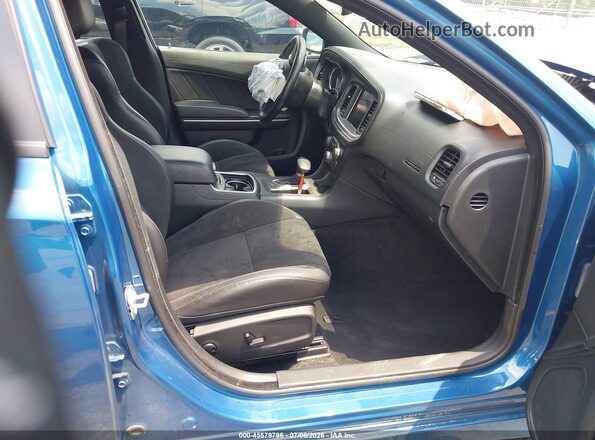 2C3CDXHG9PH698596 2023 DODGE CHARGER Blue Vista interior delantera