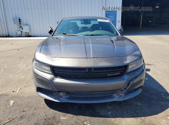 2C3CDXHGXGH125951 2016 DODGE CHARGER Gray Widok z przodu