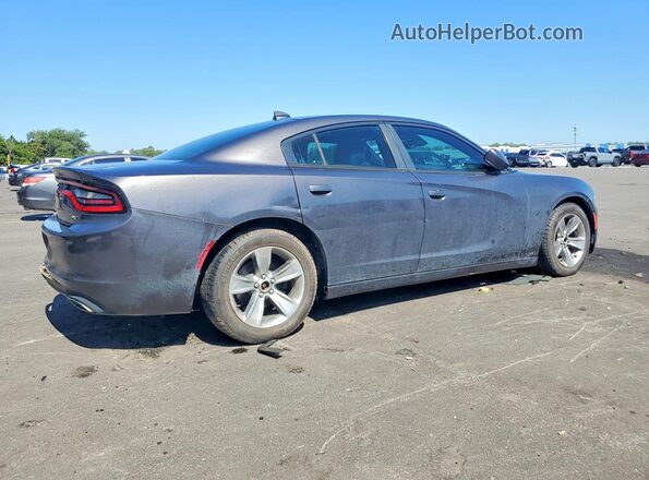 2C3CDXHGXGH125951 2016 DODGE CHARGER Gray Tył prawy