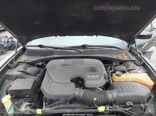 2C3CDXHGXGH149621 2016 DODGE CHARGER Black Widok z tyłu