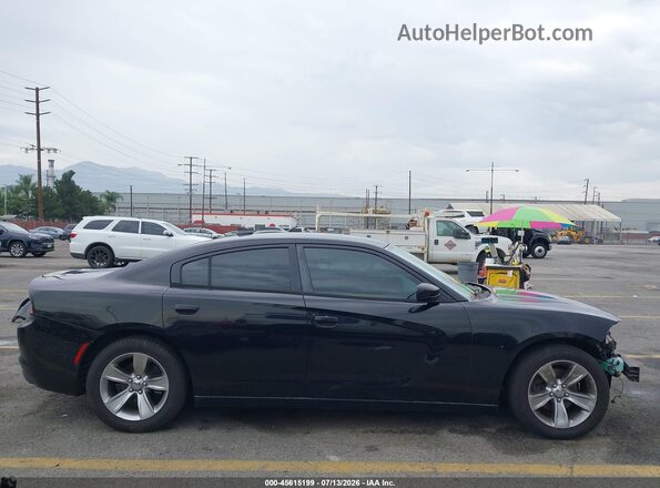 2C3CDXHGXGH149621 2016 DODGE CHARGER Black Widok wnętrza 360 stopni