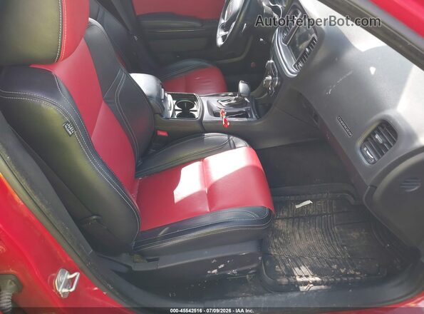 2C3CDXHGXGH179802 2016 DODGE CHARGER Red Սալոնի դիմացի տեսք
