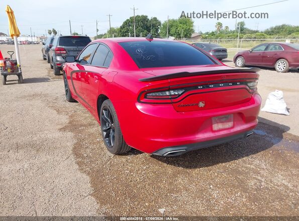 2C3CDXHGXGH179802 2016 DODGE CHARGER Red Հետևի ձախ
