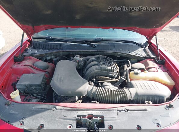 2C3CDXHGXGH179802 2016 DODGE CHARGER Red Հետևի տեսք