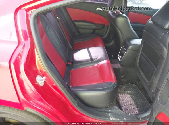2C3CDXHGXGH179802 2016 DODGE CHARGER Red VIN կոդի պիտակի տեսք