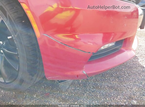2C3CDXHGXGH179802 2016 DODGE CHARGER Red Դիմացի տեսք
