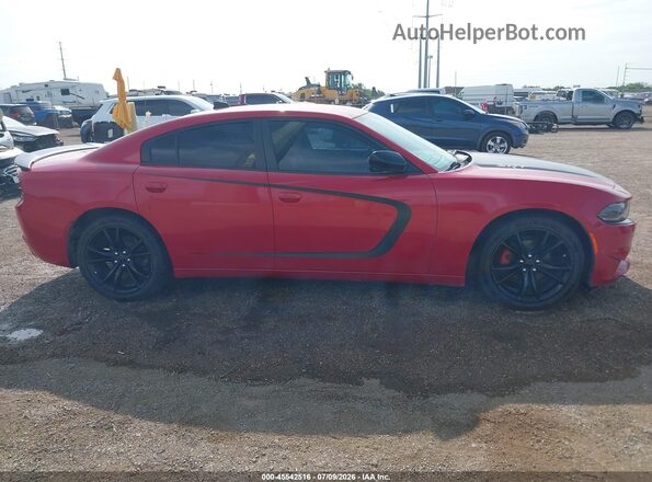 2C3CDXHGXGH179802 2016 DODGE CHARGER Red Սալոնի հետևի տեսք
