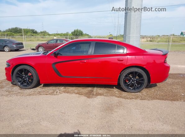 2C3CDXHGXGH179802 2016 DODGE CHARGER Red Սալոնի 360 աստիճան տեսք
