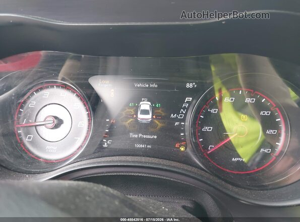 2C3CDXHGXGH179802 2016 DODGE CHARGER Red Հետևի նստատեղերի տեսք