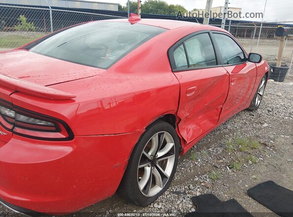 2C3CDXHGXGH228626 2016 DODGE CHARGER Red Հետևի աջ