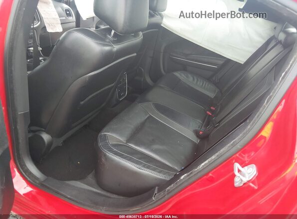 2C3CDXHGXGH228626 2016 DODGE CHARGER Red VIN կոդի պիտակի տեսք