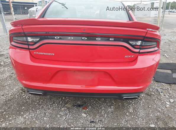 2C3CDXHGXGH228626 2016 DODGE CHARGER Red 