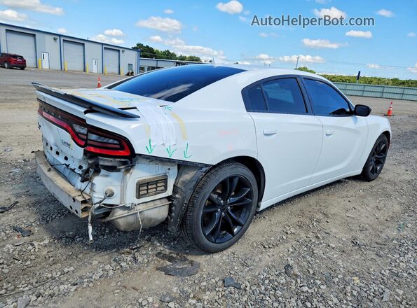 2C3CDXHGXGH318522 2016 DODGE CHARGER White Հետևի աջ