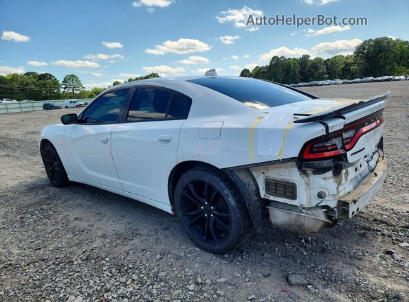 2C3CDXHGXGH318522 2016 DODGE CHARGER White Հետևի ձախ