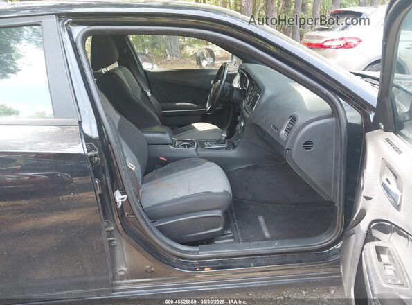 2C3CDXHGXGH339211 2016 DODGE CHARGER Черный Вид салона спереди