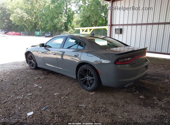2C3CDXHGXHH576332 2017 DODGE CHARGER Серый Задняя левая четверть