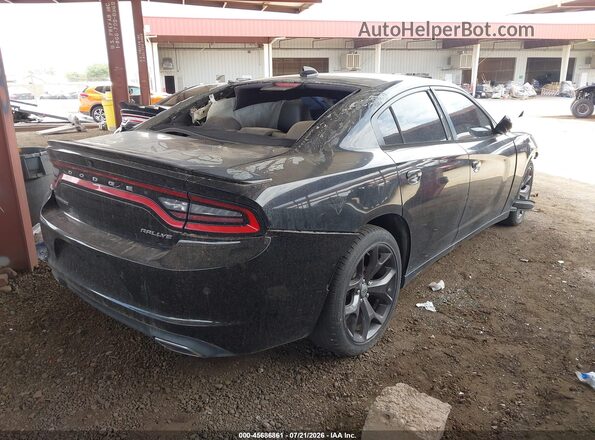 2C3CDXHGXHH667584 2017 DODGE CHARGER Black Rear right