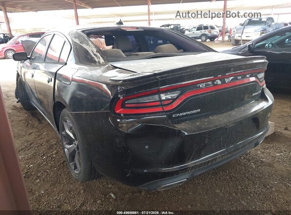 2C3CDXHGXHH667584 2017 DODGE CHARGER Black Rear left