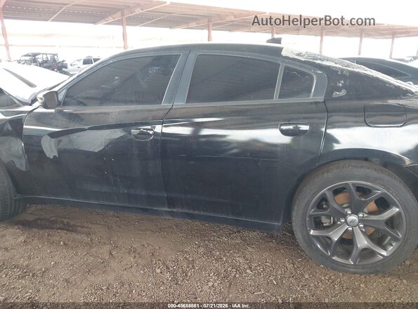 2C3CDXHGXHH667584 2017 DODGE CHARGER Black Rear interior view