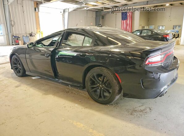 2C3CDXHGXJH220890 2018 DODGE CHARGER Black Tył lewy