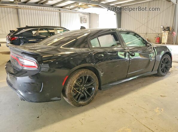 2C3CDXHGXJH220890 2018 DODGE CHARGER Black Tył prawy