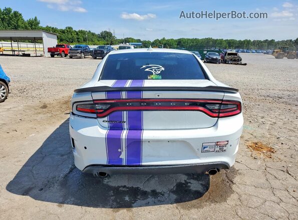 2C3CDXHGXLH134322 2020 DODGE CHARGER White უკანა ხედი