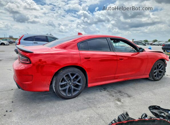 2C3CDXHGXLH187781 2020 DODGE CHARGER Red Rear right