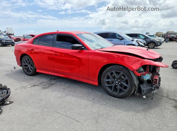 2C3CDXHGXLH187781 2020 DODGE CHARGER Red Front right