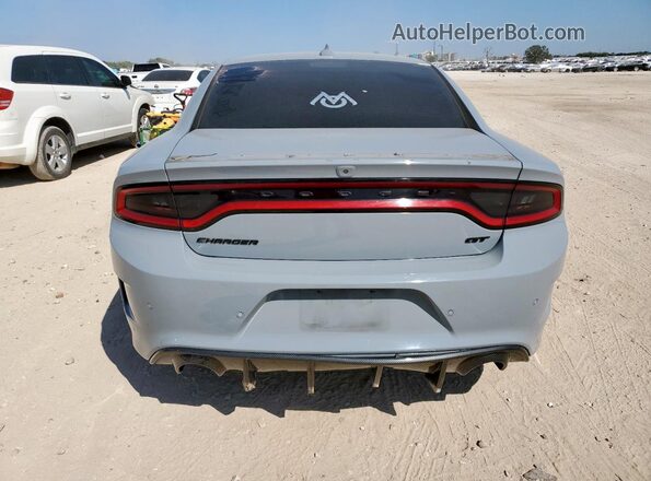 2C3CDXHGXMH666932 2021 DODGE CHARGER Gray Հետևի տեսք
