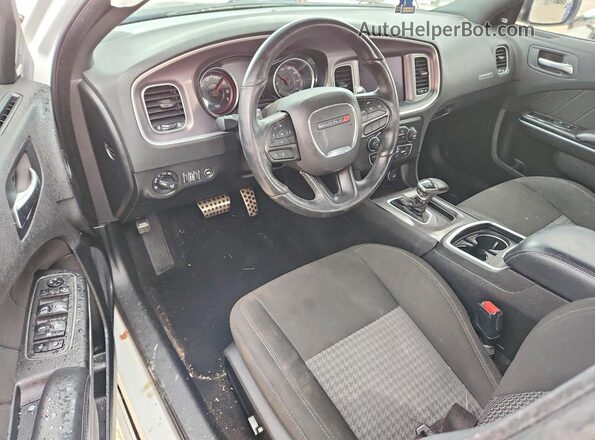 2C3CDXHGXNH148417 2022 DODGE CHARGER White Вид панелі приладів