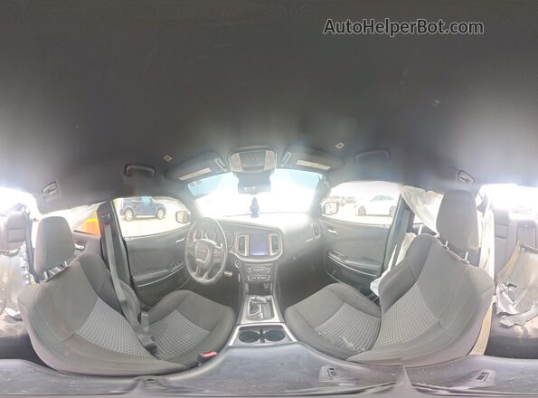 2C3CDXHGXNH148417 2022 DODGE CHARGER White Панорамний вид салону 360°