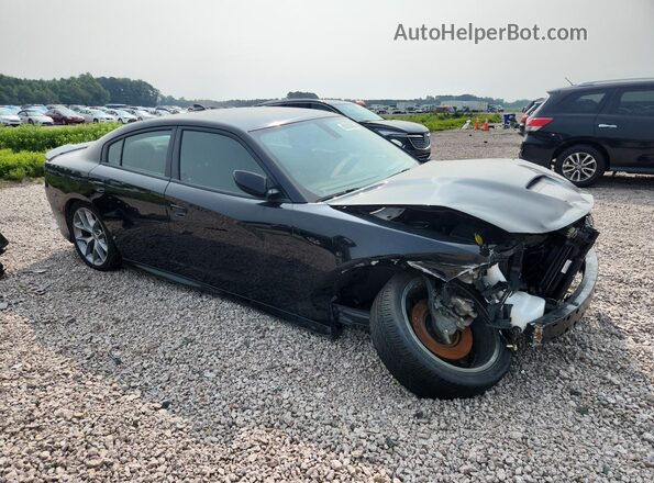 2C3CDXHGXPH554412 2023 DODGE CHARGER Black Передня права чверть