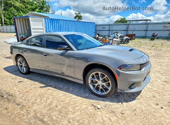 2C3CDXHGXPH642568 2023 DODGE CHARGER Gray Front right