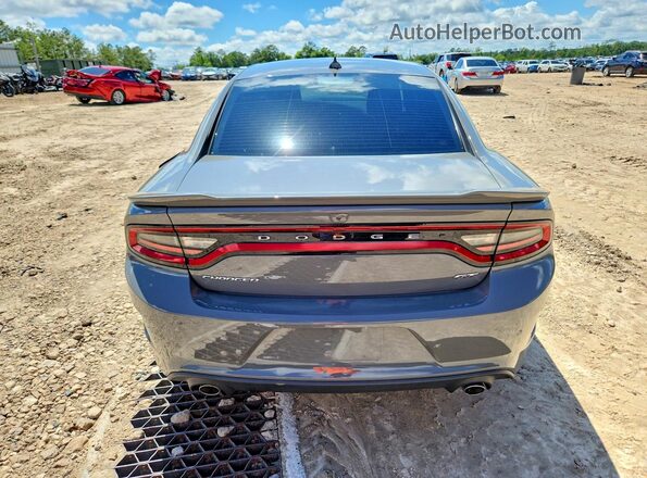 2C3CDXHGXPH642568 2023 DODGE CHARGER Gray Rear view