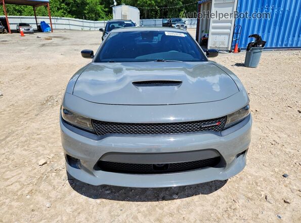 2C3CDXHGXPH642568 2023 DODGE CHARGER Gray Front view