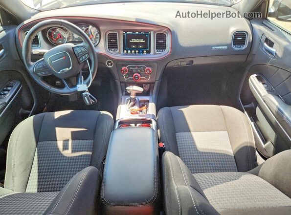 2C3CDXHGXPH642568 2023 DODGE CHARGER Gray Dashboard view