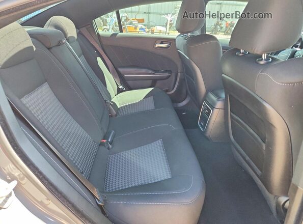 2C3CDXHGXPH642568 2023 DODGE CHARGER Gray Rear seats view