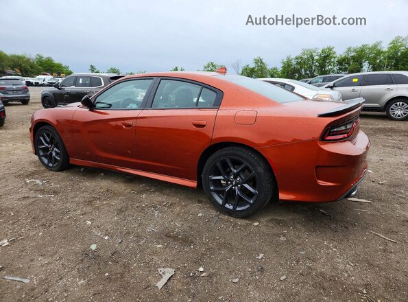 2C3CDXHGXPH687154 2023 DODGE CHARGER Orange Հետևի ձախ