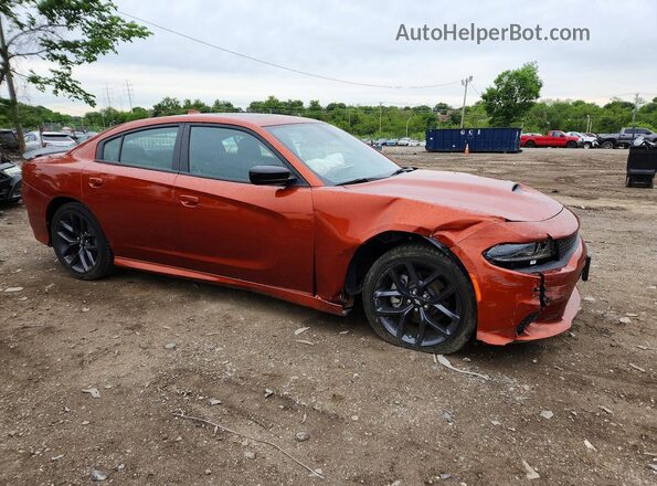 2C3CDXHGXPH687154 2023 DODGE CHARGER Orange Առջևի աջ