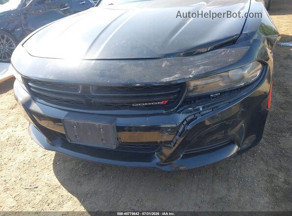2C3CDXJG0GH259894 2016 DODGE CHARGER Черный Вид спереди