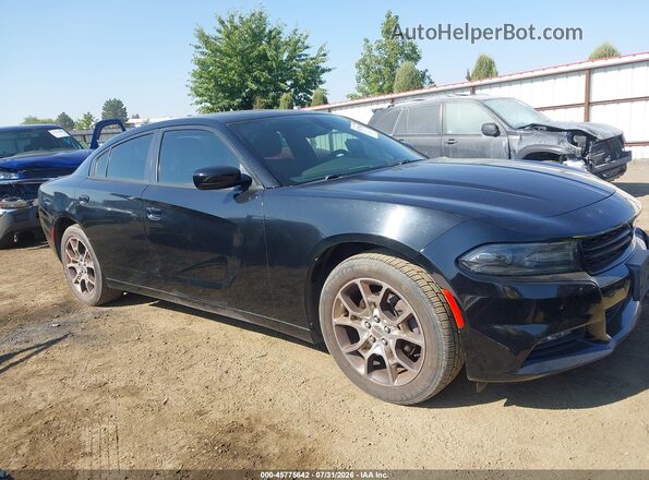 2C3CDXJG0GH259894 2016 DODGE CHARGER Черный Вид задней части салона