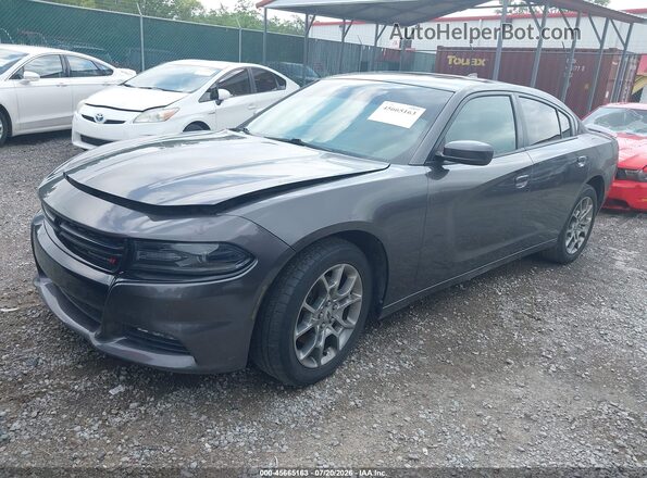 2C3CDXJG0HH599399 2017 DODGE CHARGER Gray წინა მარცხენა ხედი სამი მეოთხედიდან