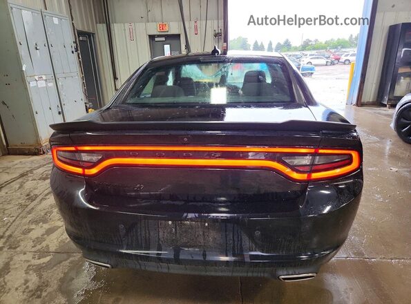 2C3CDXJG0MH508948 2021 DODGE CHARGER Black უკანა ხედი