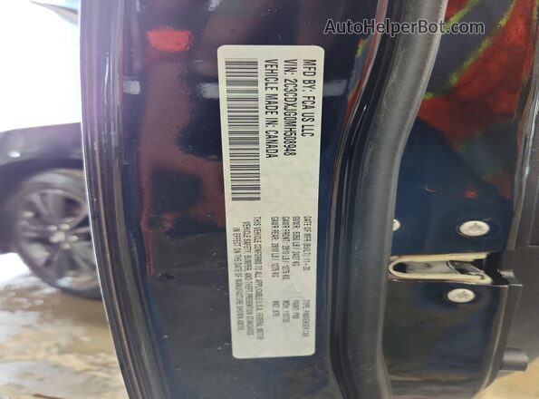 2C3CDXJG0MH508948 2021 DODGE CHARGER Black ძრავის განყოფილების ხედი