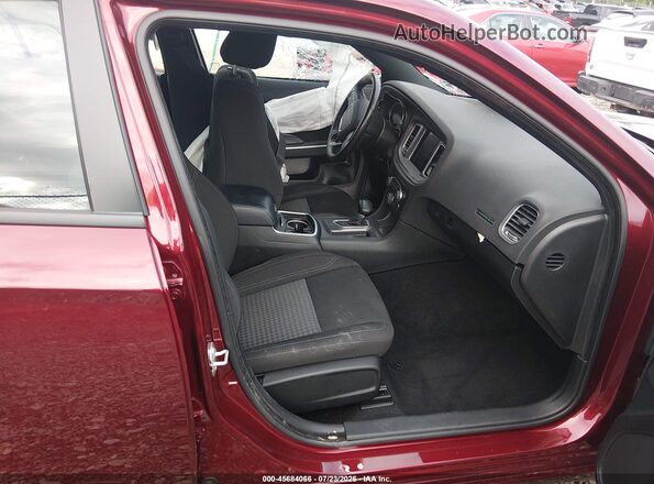 2C3CDXJG0PH683821 2023 DODGE CHARGER Red წინა სალონის ხედი