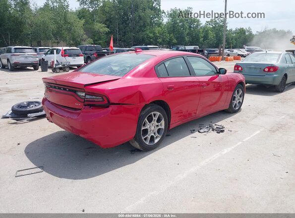 2C3CDXJG1GH229447 2016 DODGE CHARGER Red Հետևի աջ