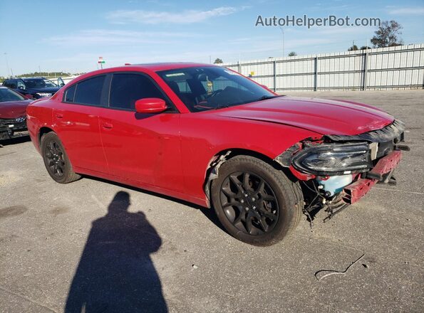 2C3CDXJG1GH319553 2016 DODGE CHARGER Красный Передняя правая четверть