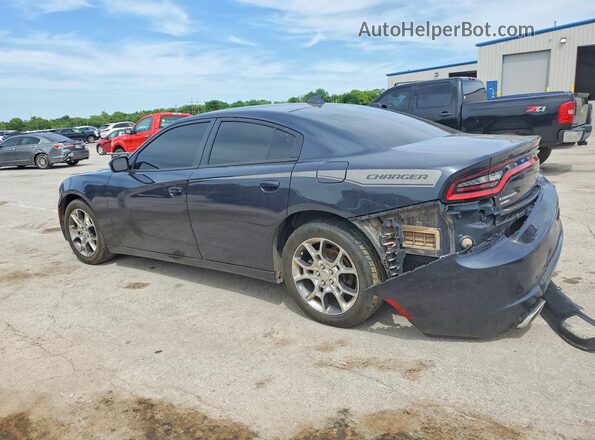 2C3CDXJG1HH526395 2017 DODGE CHARGER Blue Tył lewy